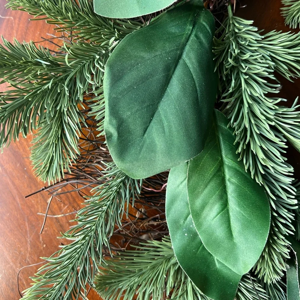 Christmas Magnolia Wreath Winter